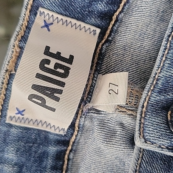 PAIGE Women's Flora Straight Jeans - Picture 3 of 8